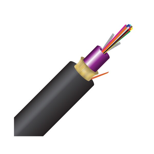SSF™ 12 Strand OM4 Double Jacket Micro Distribution Riser- Bulk per Ft.